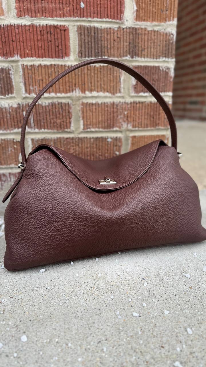 Metropolitan Luxe Bag — with long adjustable crossbody strap