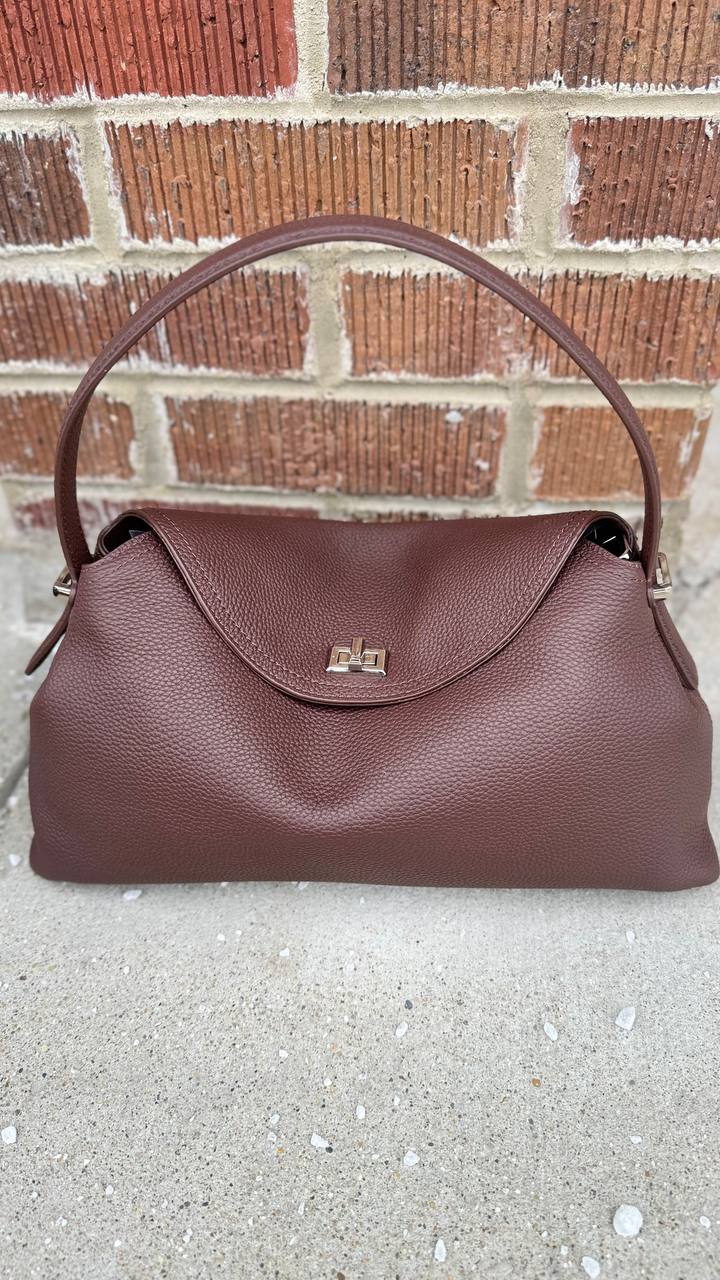 Metropolitan Luxe Bag — with long adjustable crossbody strap