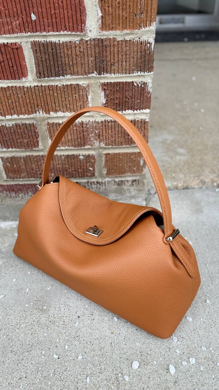 Metropolitan Luxe Bag — with long adjustable crossbody strap