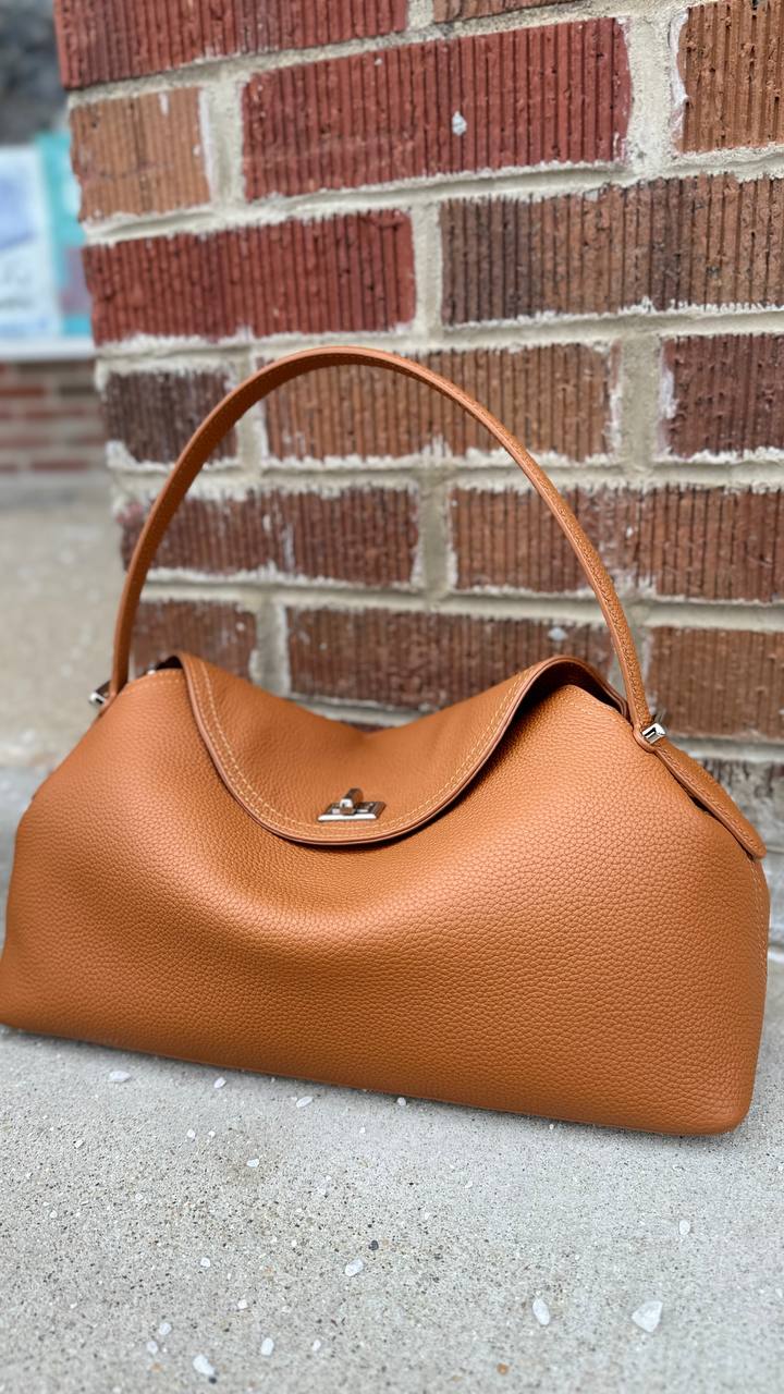 Metropolitan Luxe Bag — with long adjustable crossbody strap