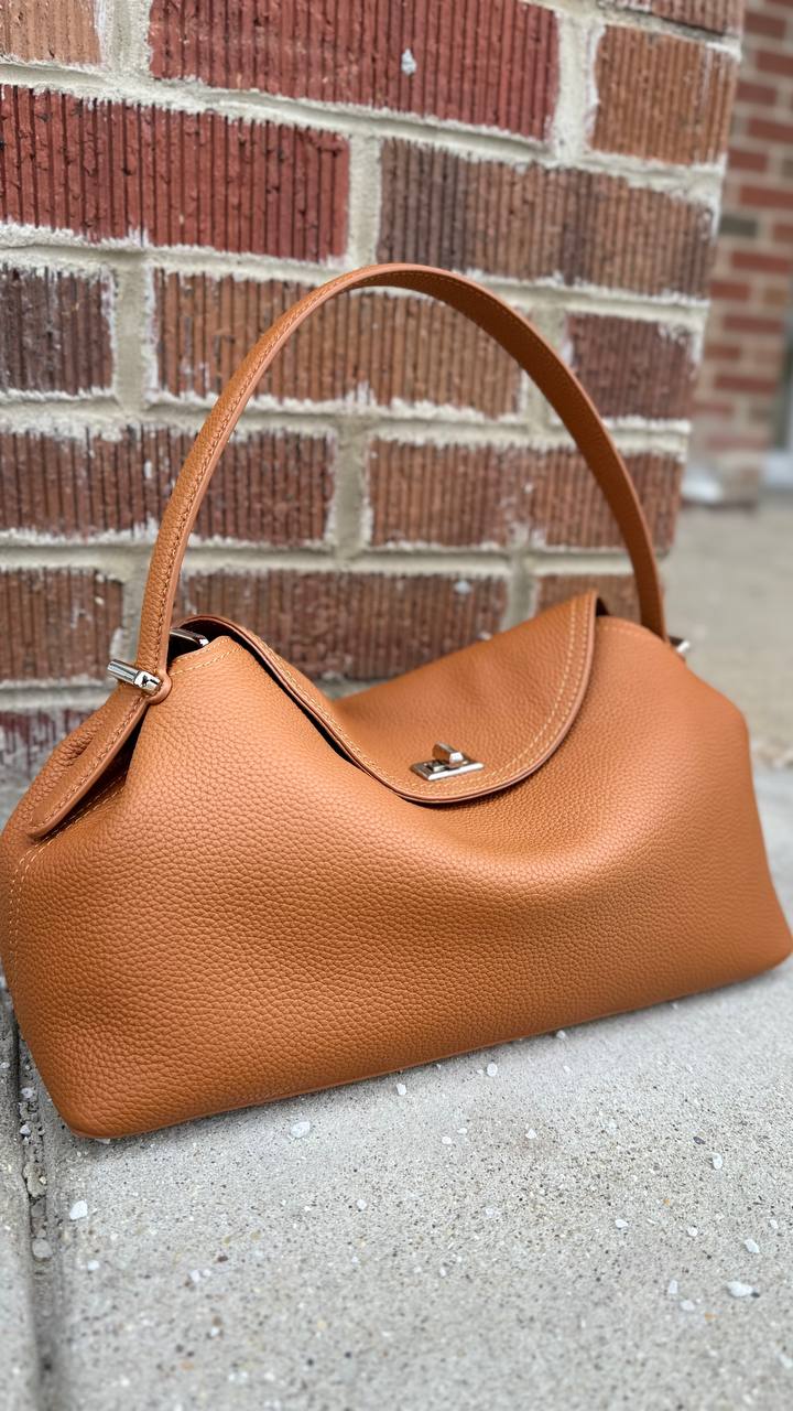 Metropolitan Luxe Bag — with long adjustable crossbody strap