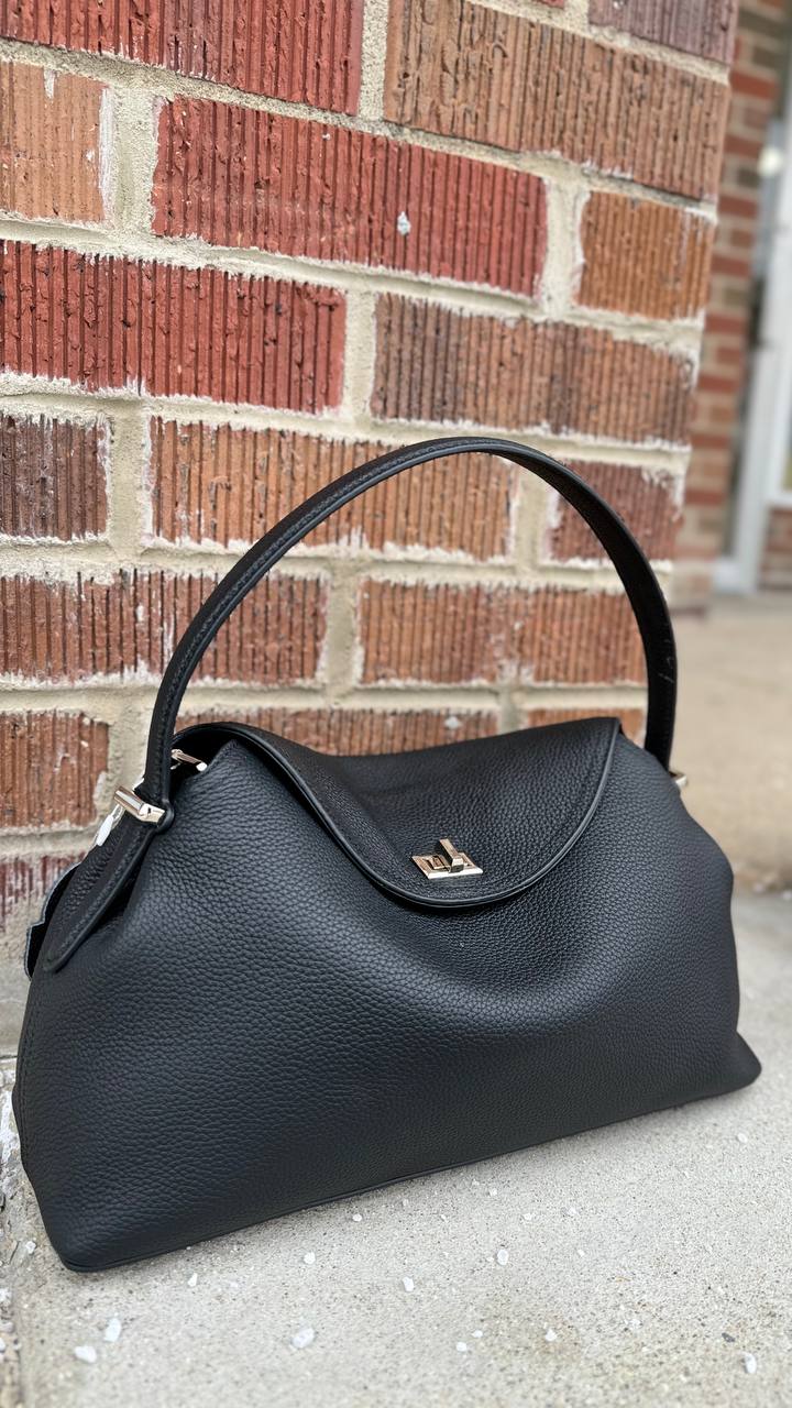 Metropolitan Luxe Bag — with long adjustable crossbody strap