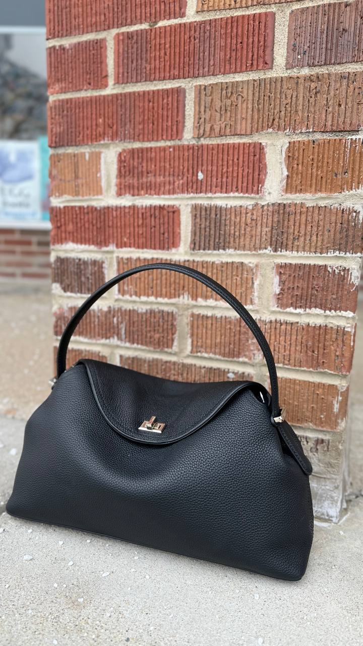 Metropolitan Luxe Bag — with long adjustable crossbody strap