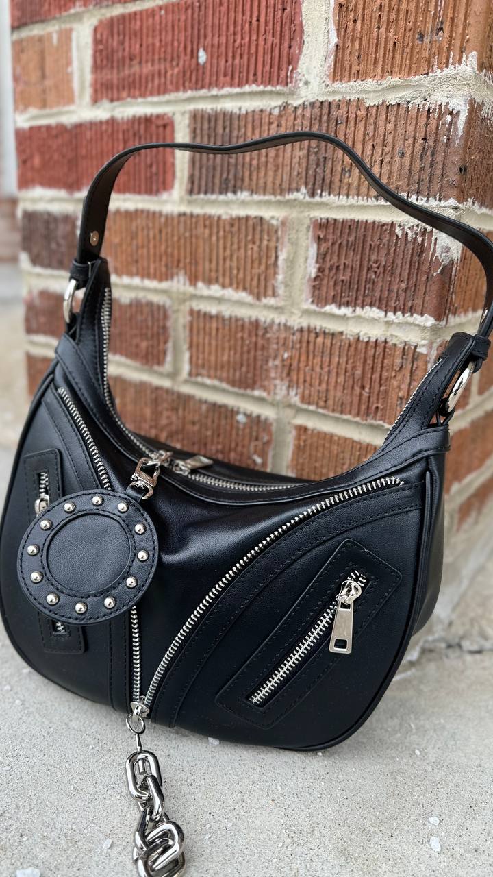 Urban Rebel Bag – Bold Style in Genuine Leather with a Chic Top Handle