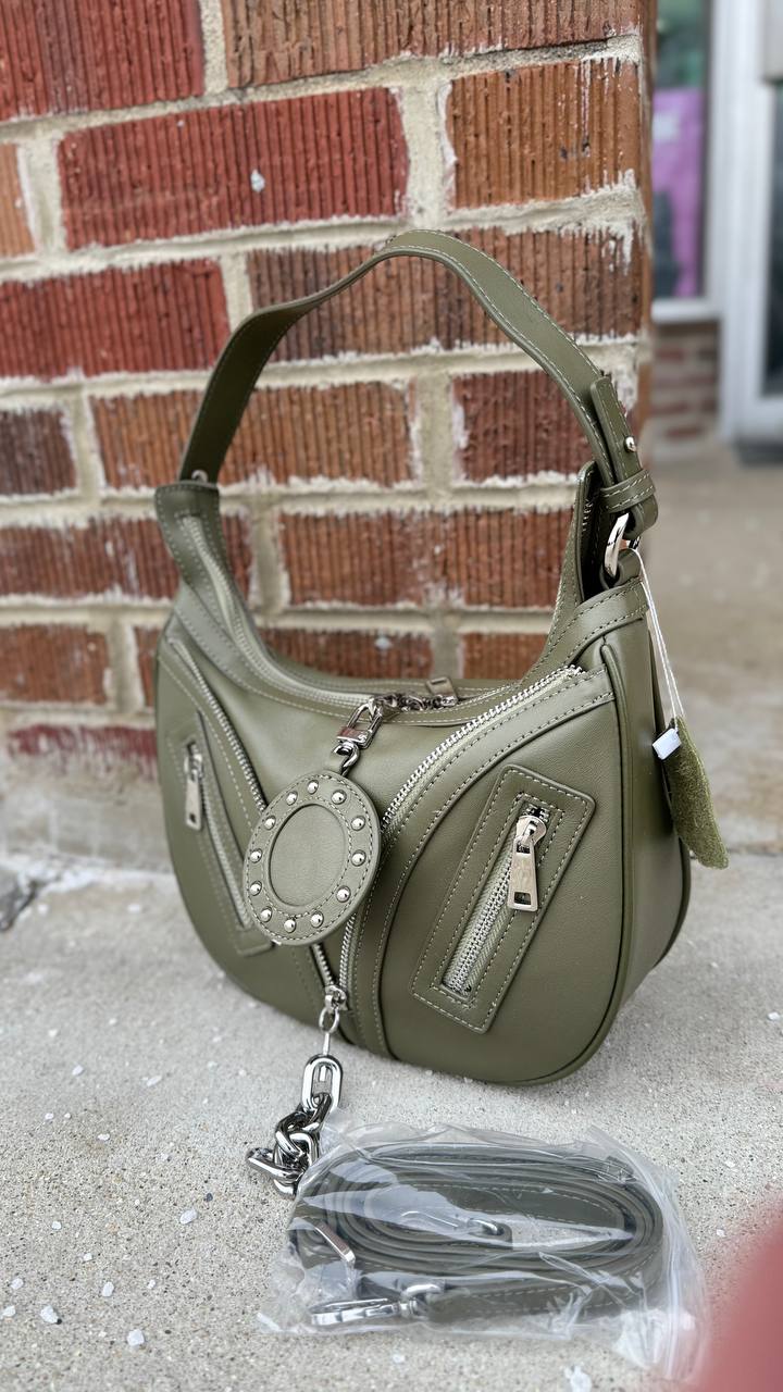 Urban Rebel Bag – Bold Style in Genuine Leather with a Chic Top Handle