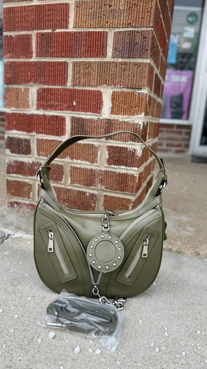 Urban Rebel Bag – Bold Style in Genuine Leather with a Chic Top Handle