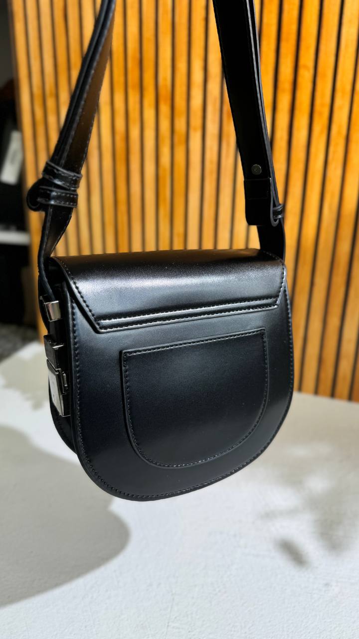 NeoLuxe™ – Modern Elegance Crossbody Bag | Vegan Leather | Adjustable Strap | 7.5" x 2.3" x 6.7"