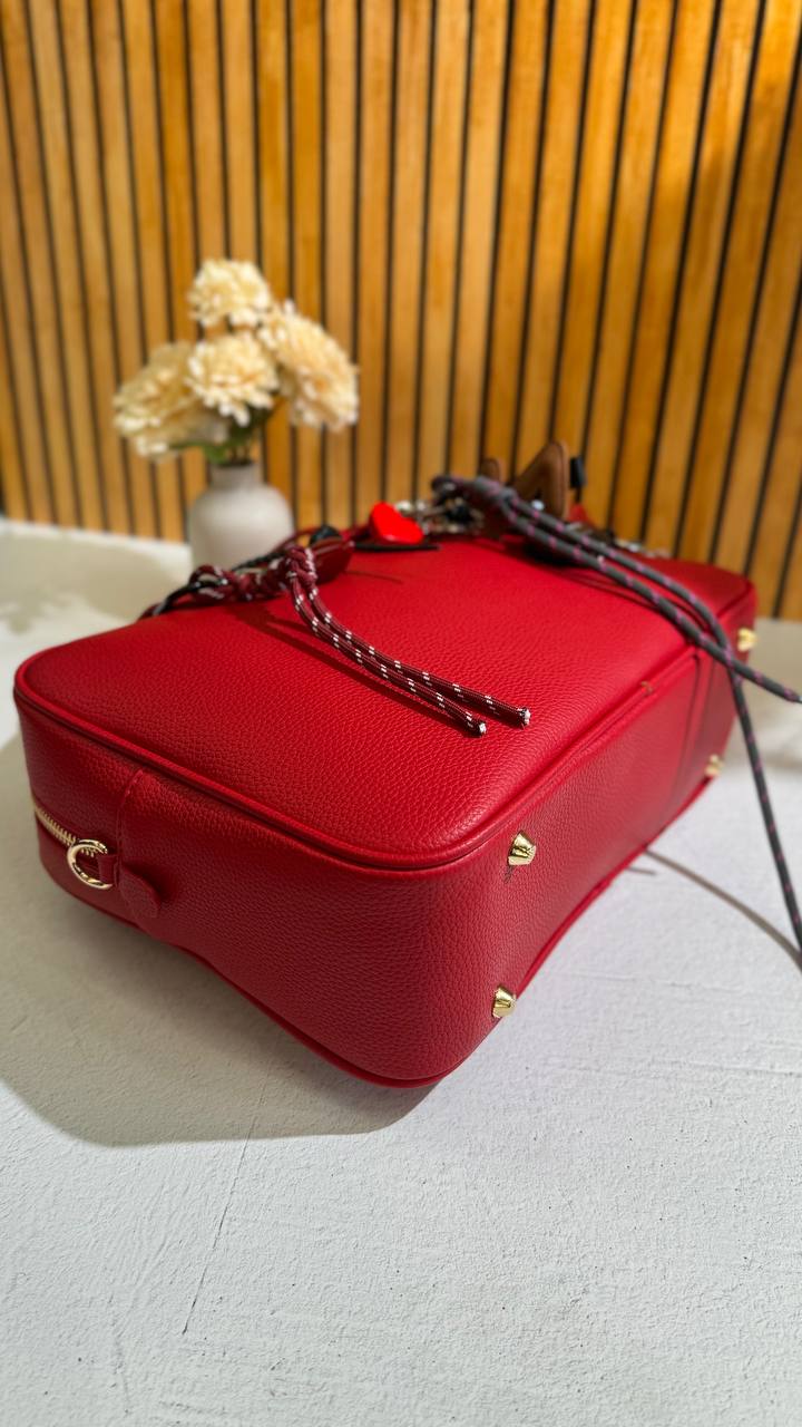 Scarlet Luxe Bag – A Statement of Passion, Elegance, and Premium Quality