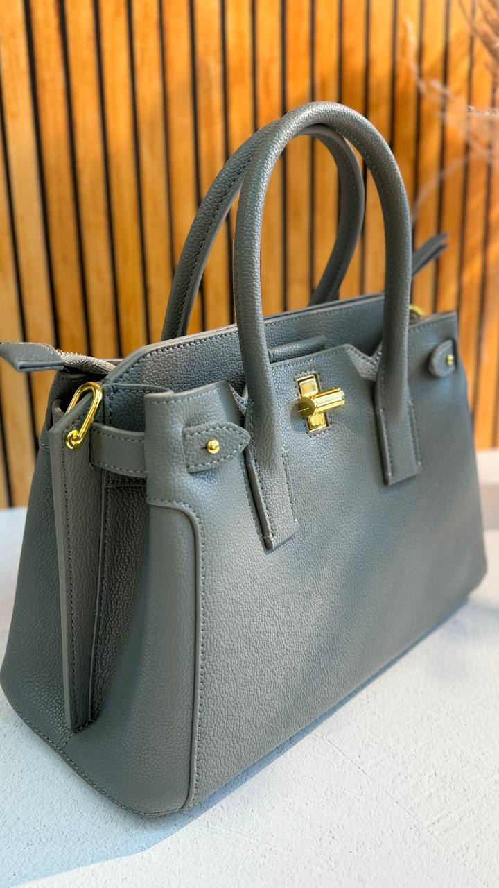LuxeCraft – Genuine Leather Top Handle Bag