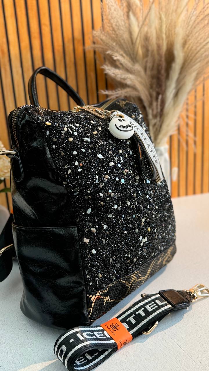 Luxurious Leather Backpack Bag