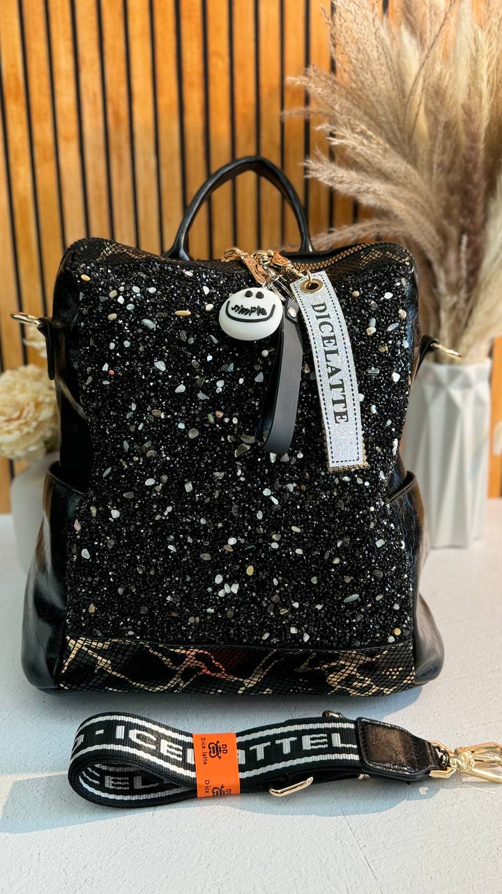 Luxurious Leather Backpack Bag