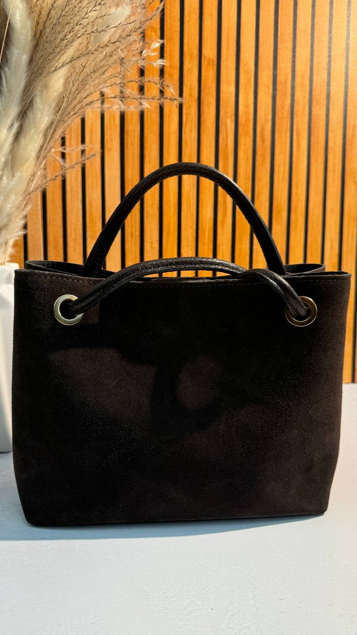 Bellissima Suede Bag – Italian Elegance in Every Detail