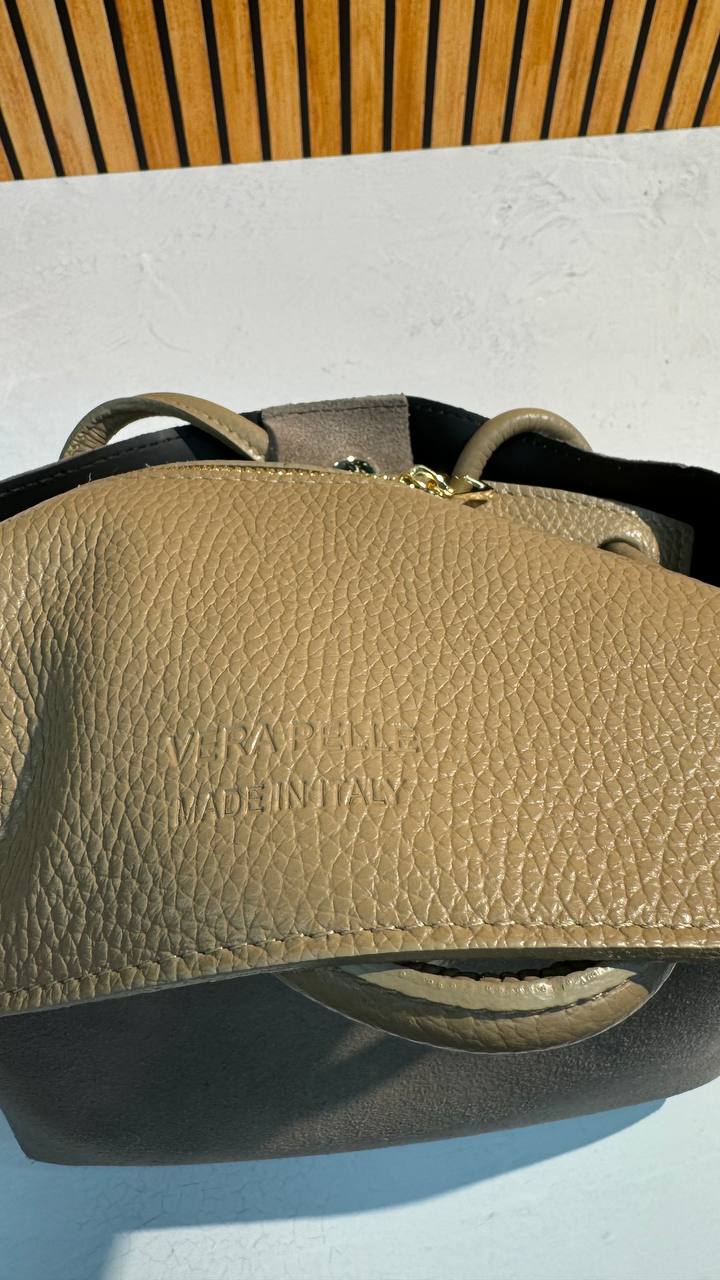 Bellissima Suede Bag – Italian Elegance in Every Detail