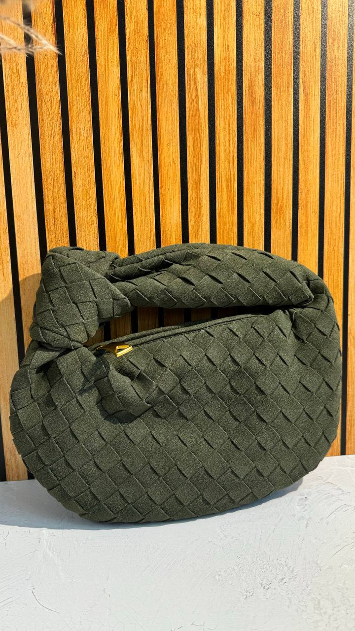 Knot Luxe Bag – Stylish Mini Handbag in PU Leather