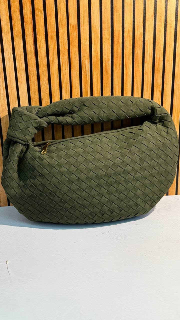 Suede Luxe Top Handle Bag – Stylish PU Suede Handbag