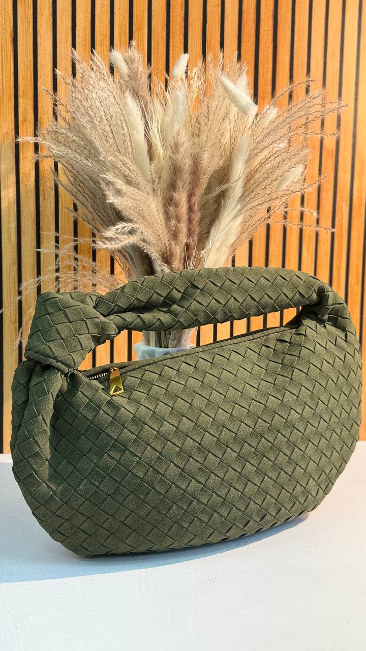 Suede Luxe Top Handle Bag – Stylish PU Suede Handbag