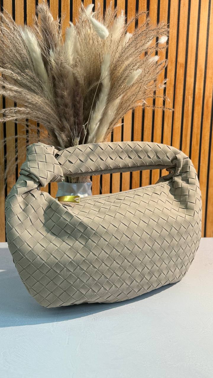 Suede Luxe Top Handle Bag – Stylish PU Suede Handbag