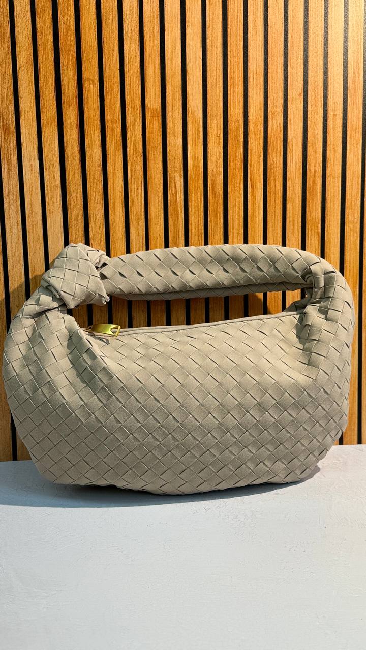 Suede Luxe Top Handle Bag – Stylish PU Suede Handbag