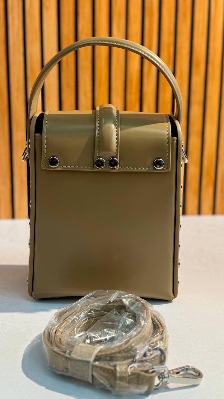 Crossbody Bag in Genuine Leather