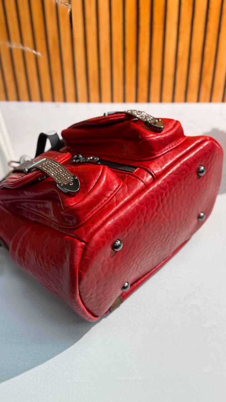 Convertible PU Leather Backpack – The Ultimate Stylish & Versatile Choice