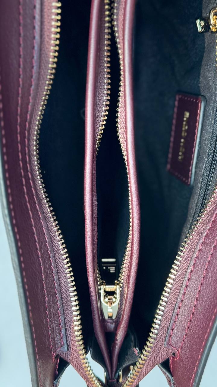 Urban Grace Half-Moon Leather Shoulder Bag