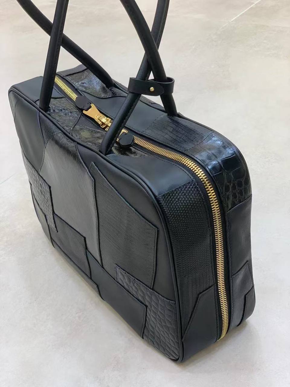“Vera Forma” | Genuine Cowhide Leather Bag in Two Sizes
