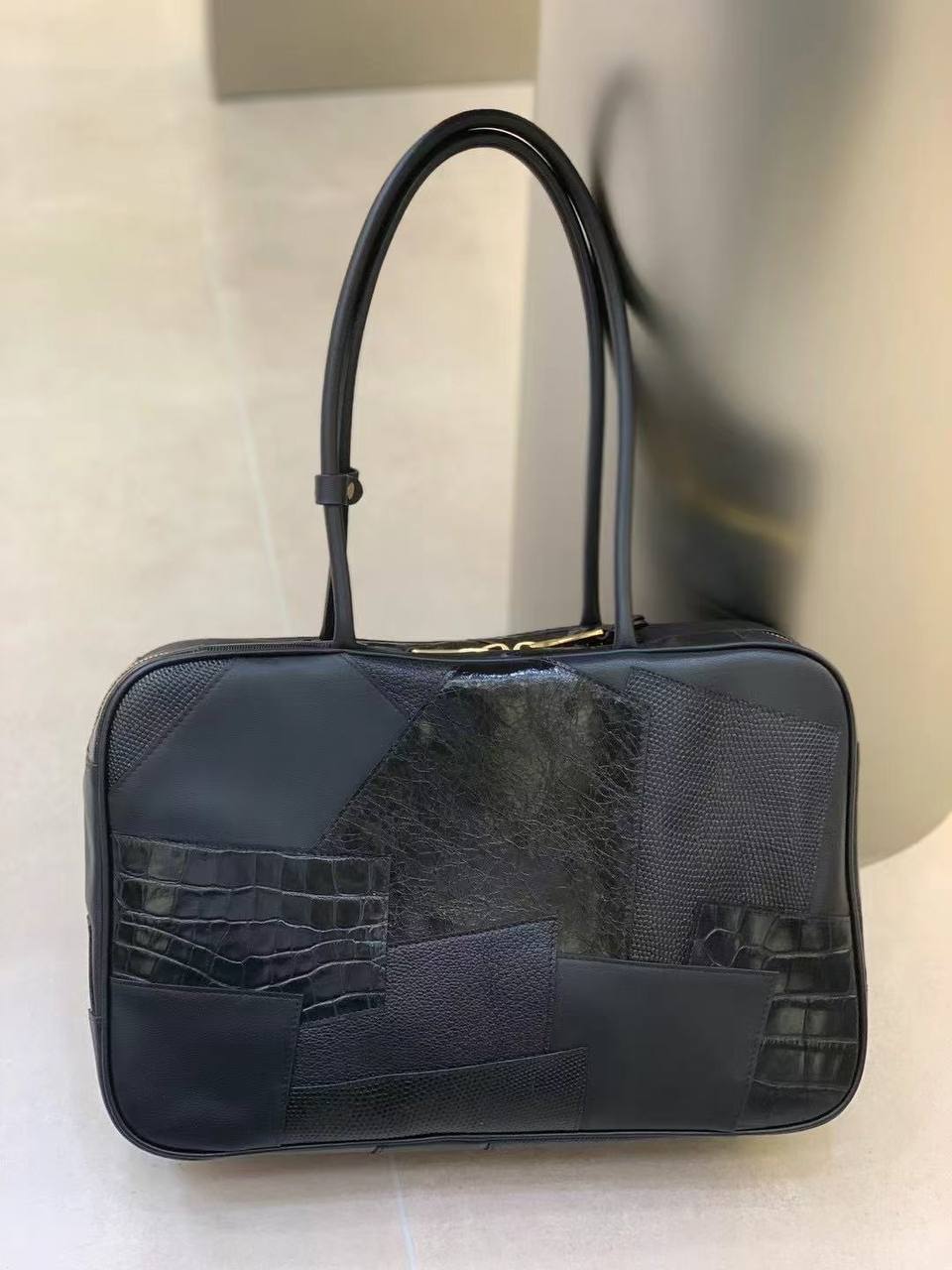 “Vera Forma” | Genuine Cowhide Leather Bag in Two Sizes