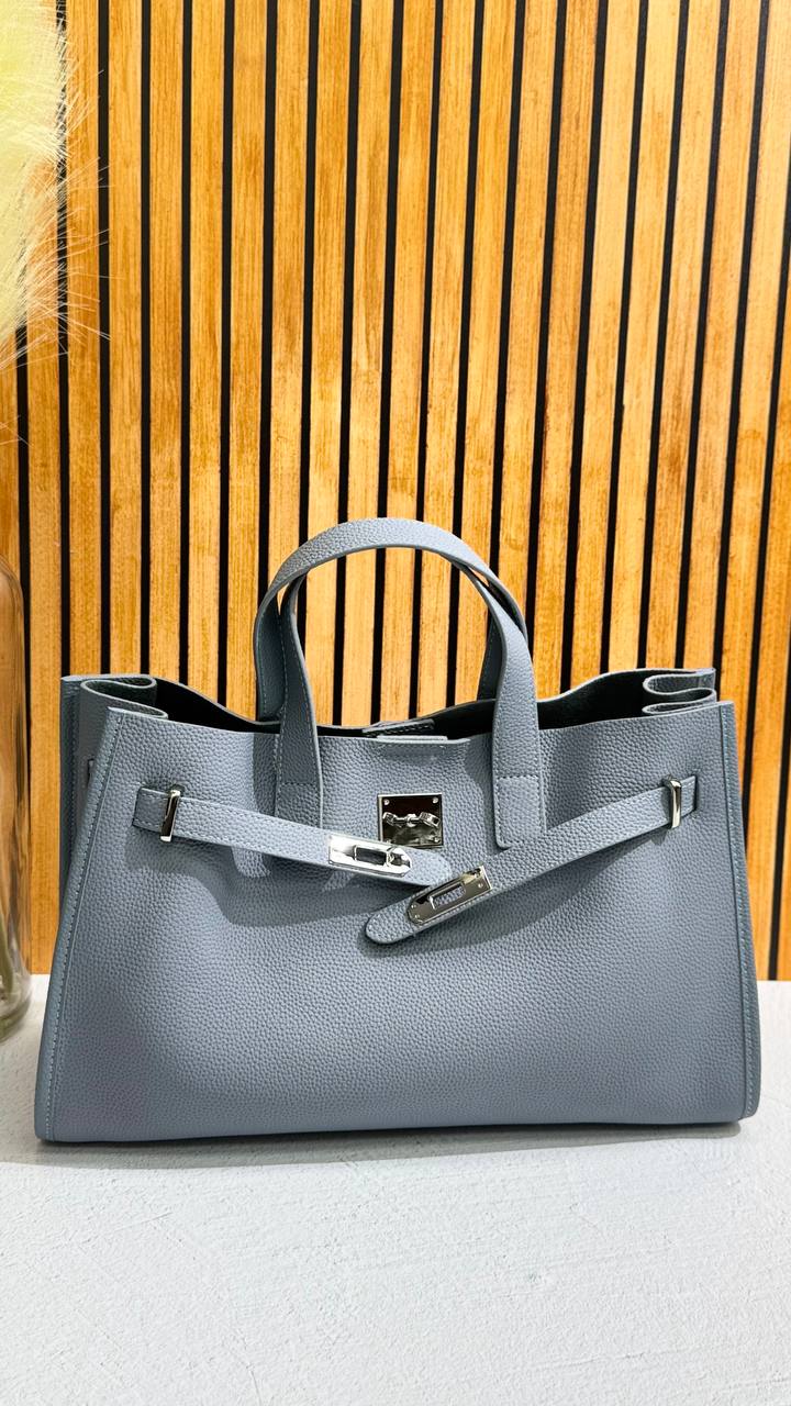 Urban Luxe — Genuine Leather Power Tote