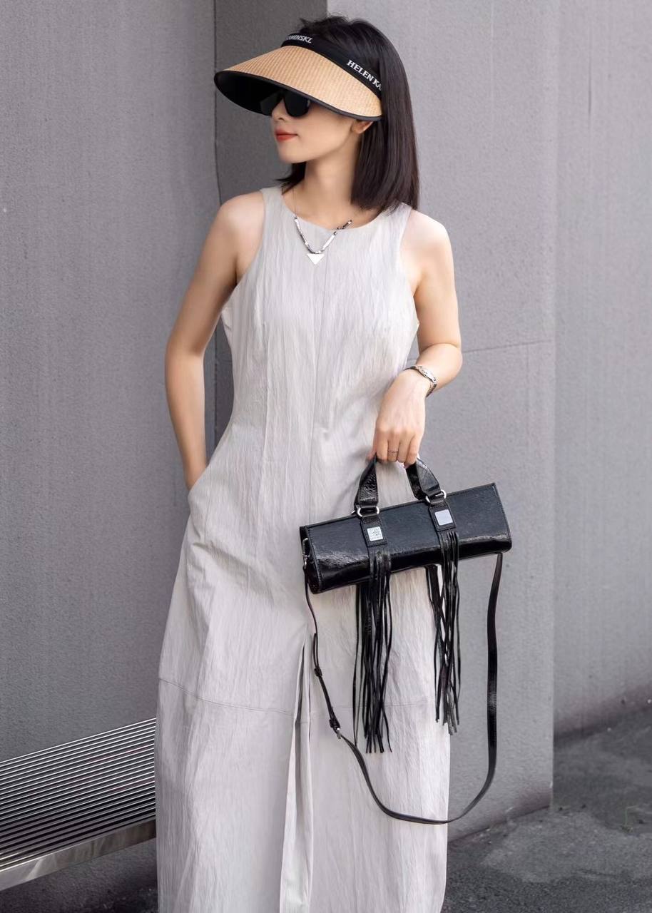 Fringe Muse — Genuine Leather Statement Bag. Women’s crossbody bag
