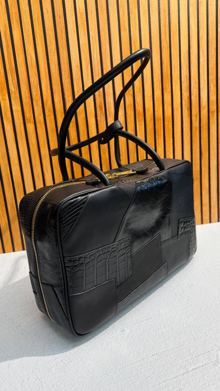“Vera Forma” | Genuine Cowhide Leather Bag in Two Sizes