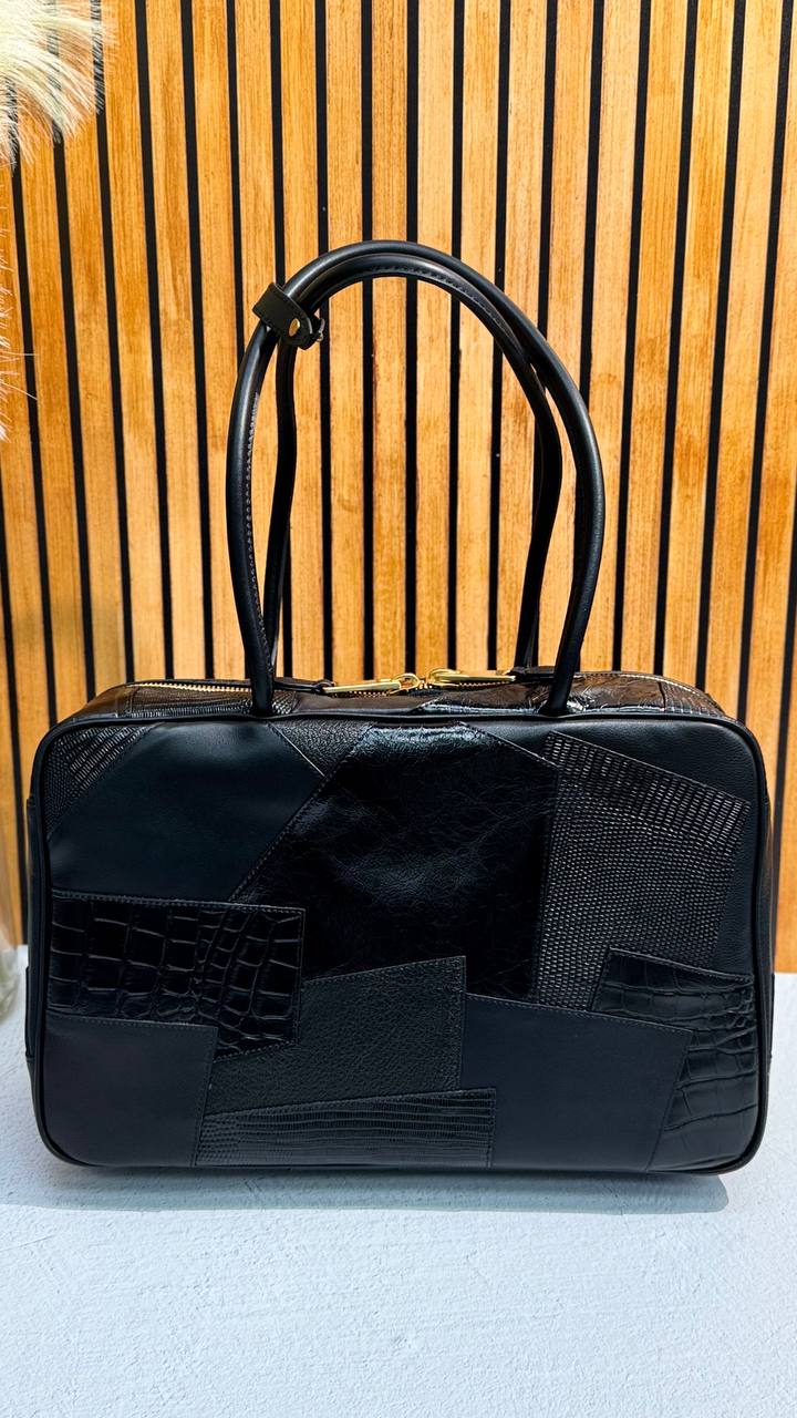 “Vera Forma” | Genuine Cowhide Leather Bag in Two Sizes