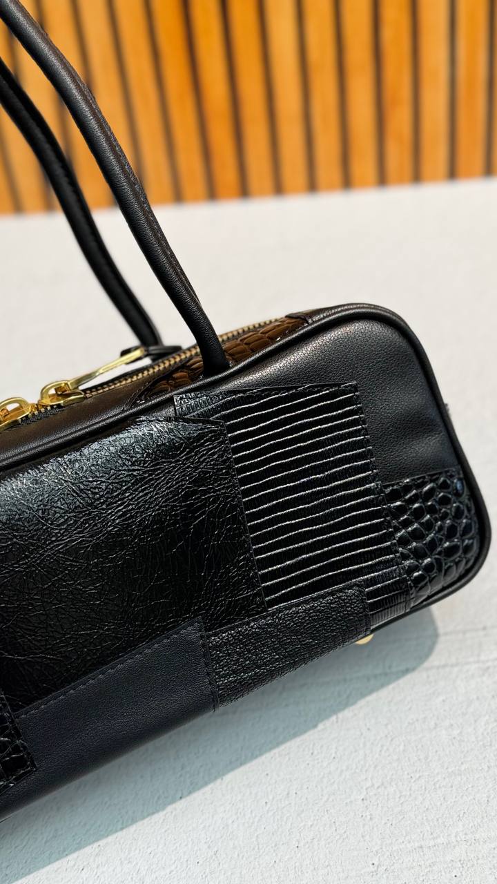 “Vera Forma” | Genuine Cowhide Leather Bag in Two Sizes