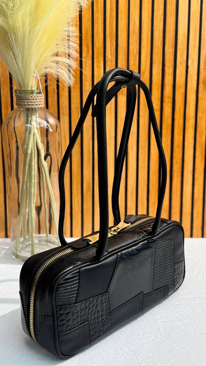 “Vera Forma” | Genuine Cowhide Leather Bag in Two Sizes
