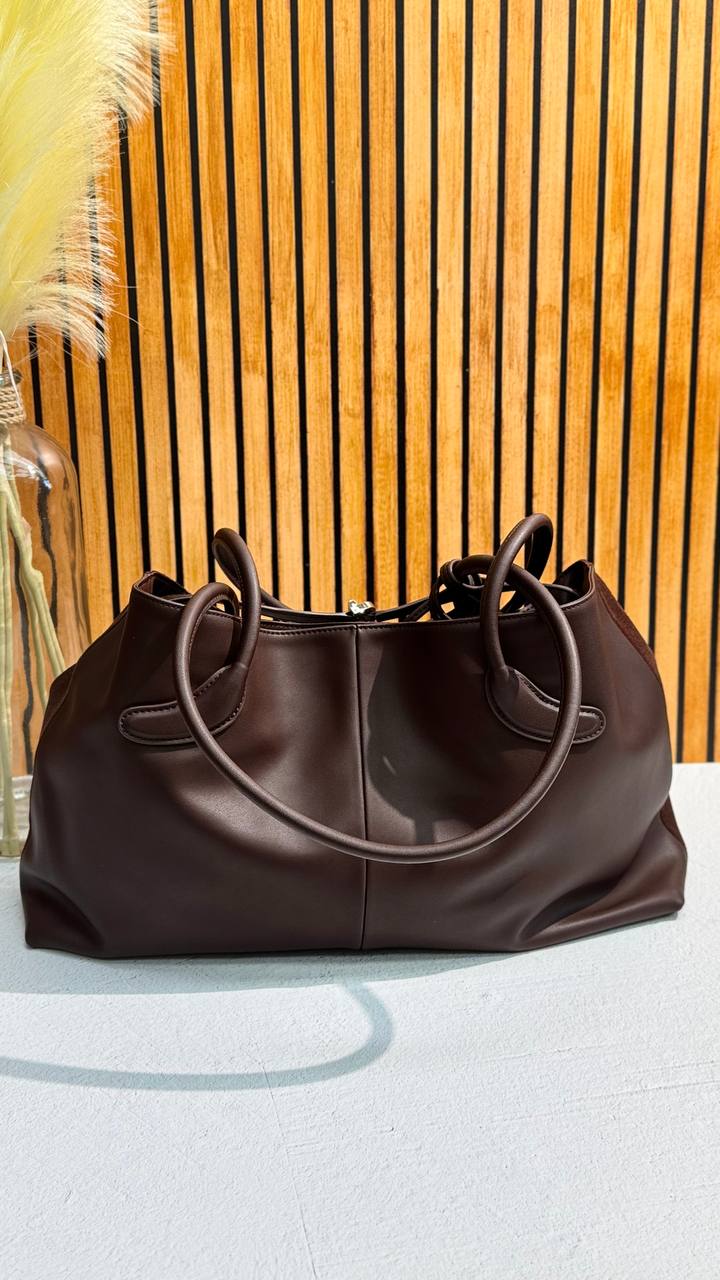 La Forma — Genuine Leather & Suede Soft Tote Bag