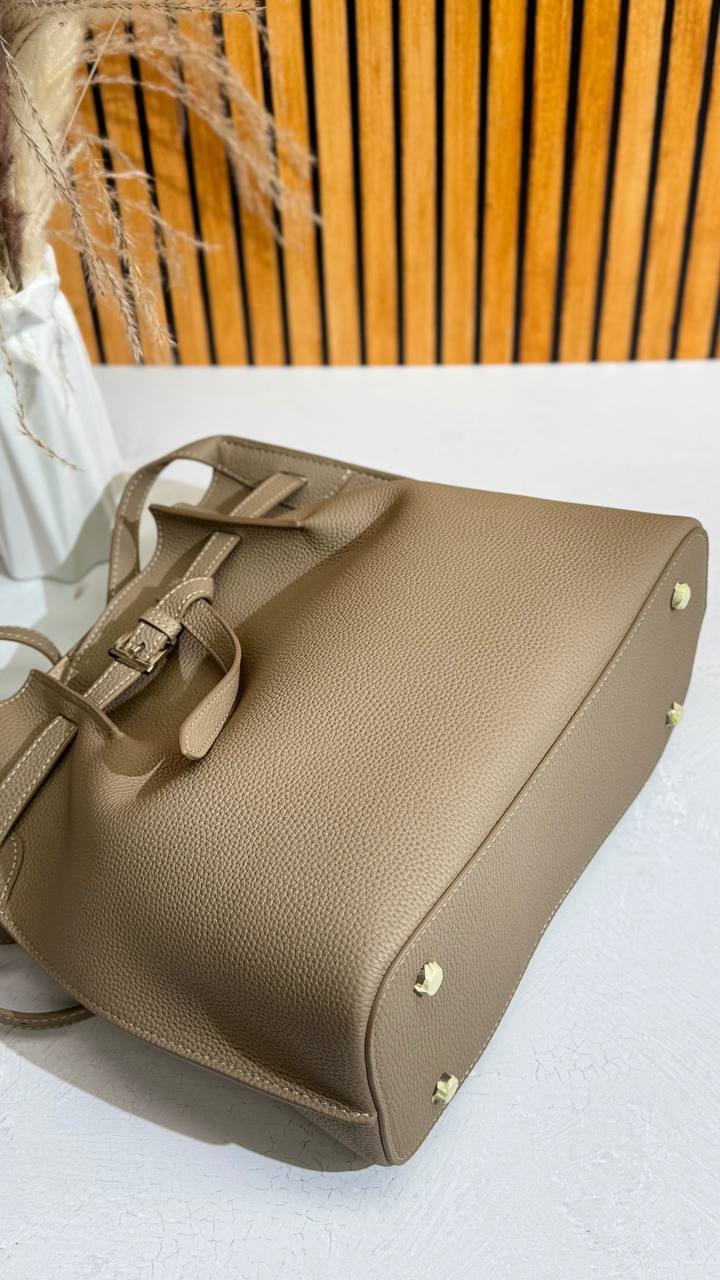 “Prestige Grain – 100% Full Leather Tote”