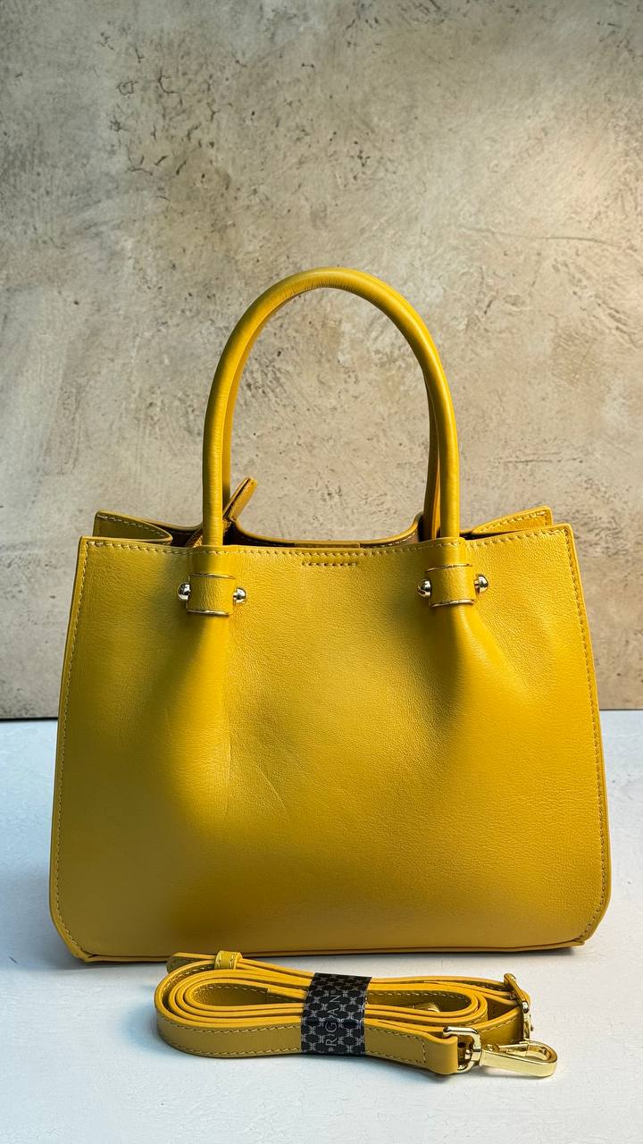 Classic Edge – Genuine Leather Shoulder Bag