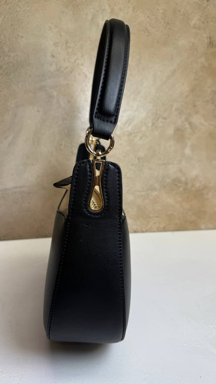 Luna – Crescent Shoulder Bag Made of Genuine Leather | Elegant Minimalist Handbag