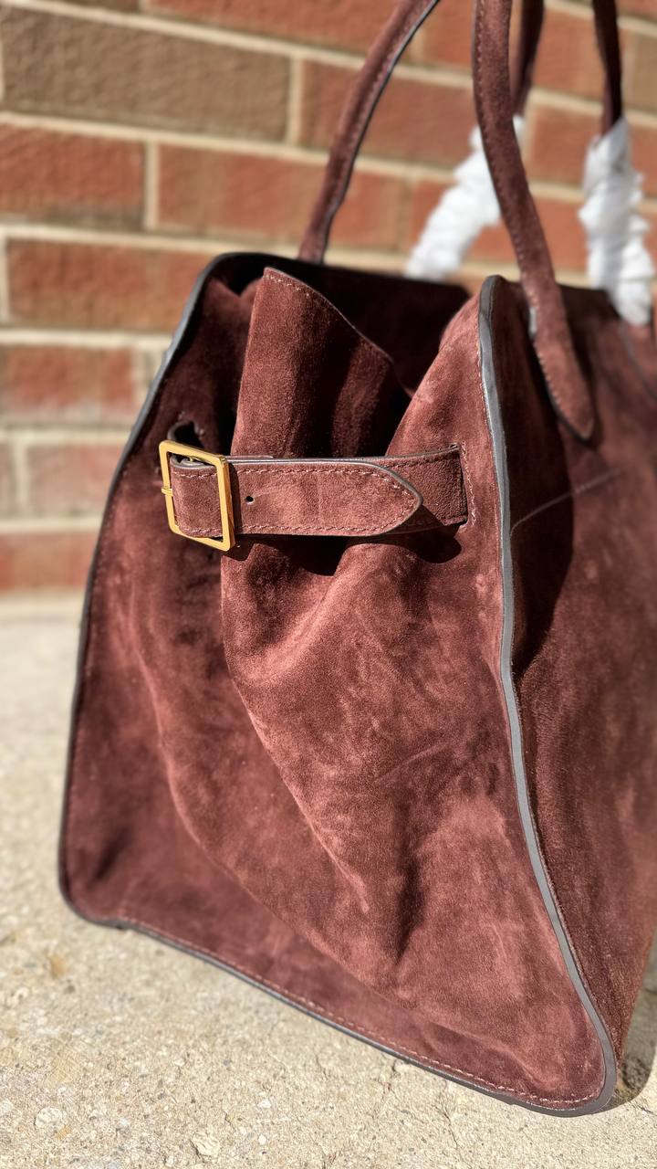 👜 Altana Elegant Genuine Suede Bag – Luxury in Every Detail