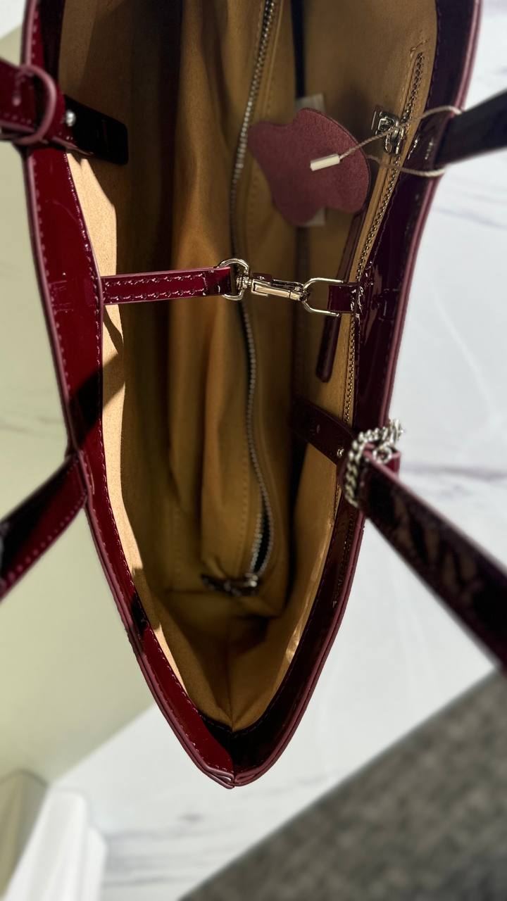 Bag “Luxe Gloss” – Timeless Elegance in Genuine Leather