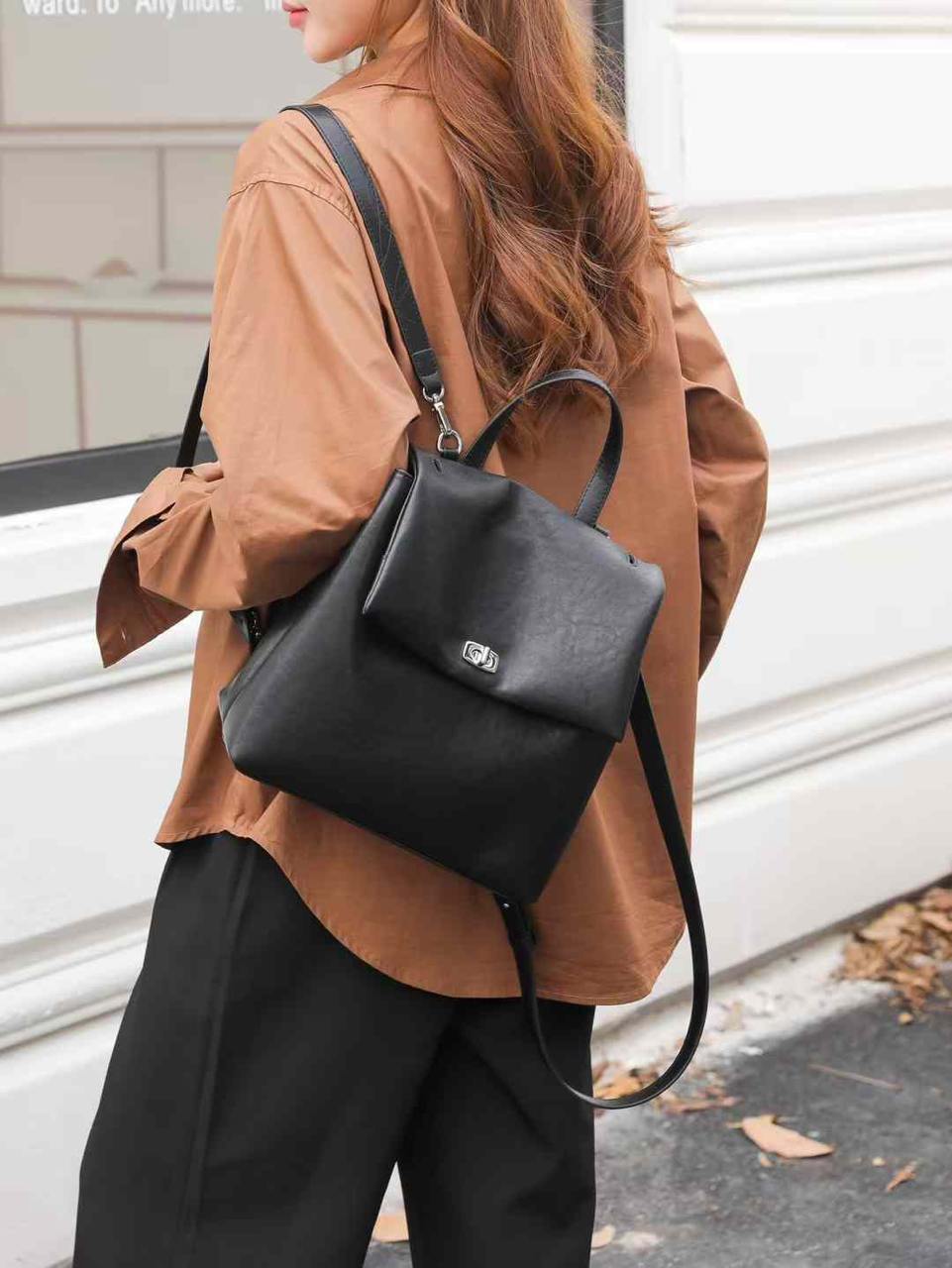 Timeless Leather Backpack Urban Elegance
