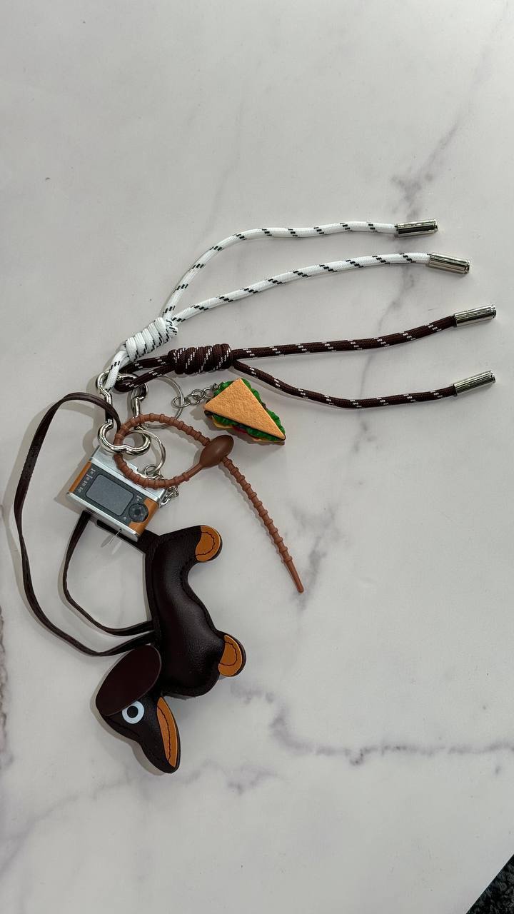 "Dachshund Delight" Key Chain