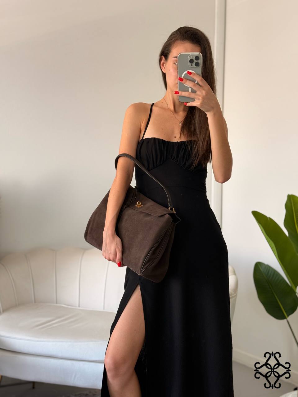 🖤 Milano Classica Genuine Leather Bag (Made in Italy). Medium