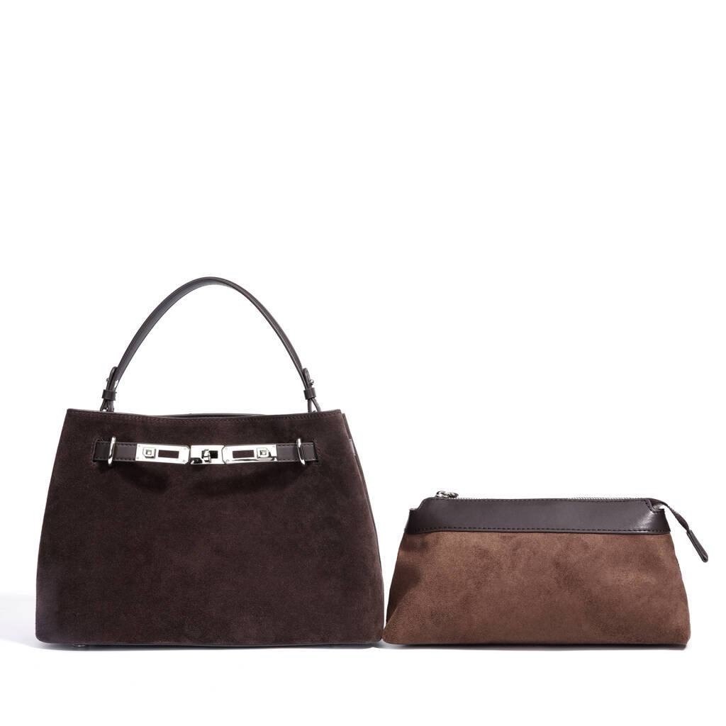 Velora Suede Elegance Bag