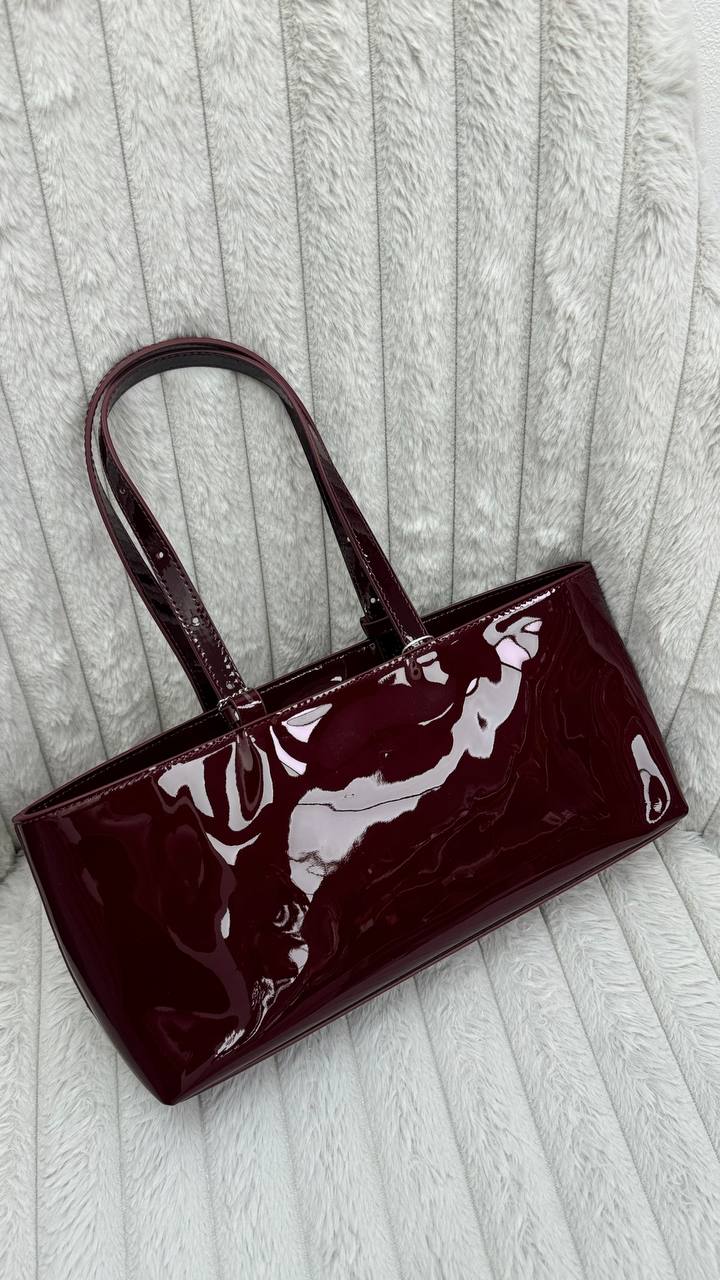 Bag “Luxe Gloss” – Timeless Elegance in Genuine Leather