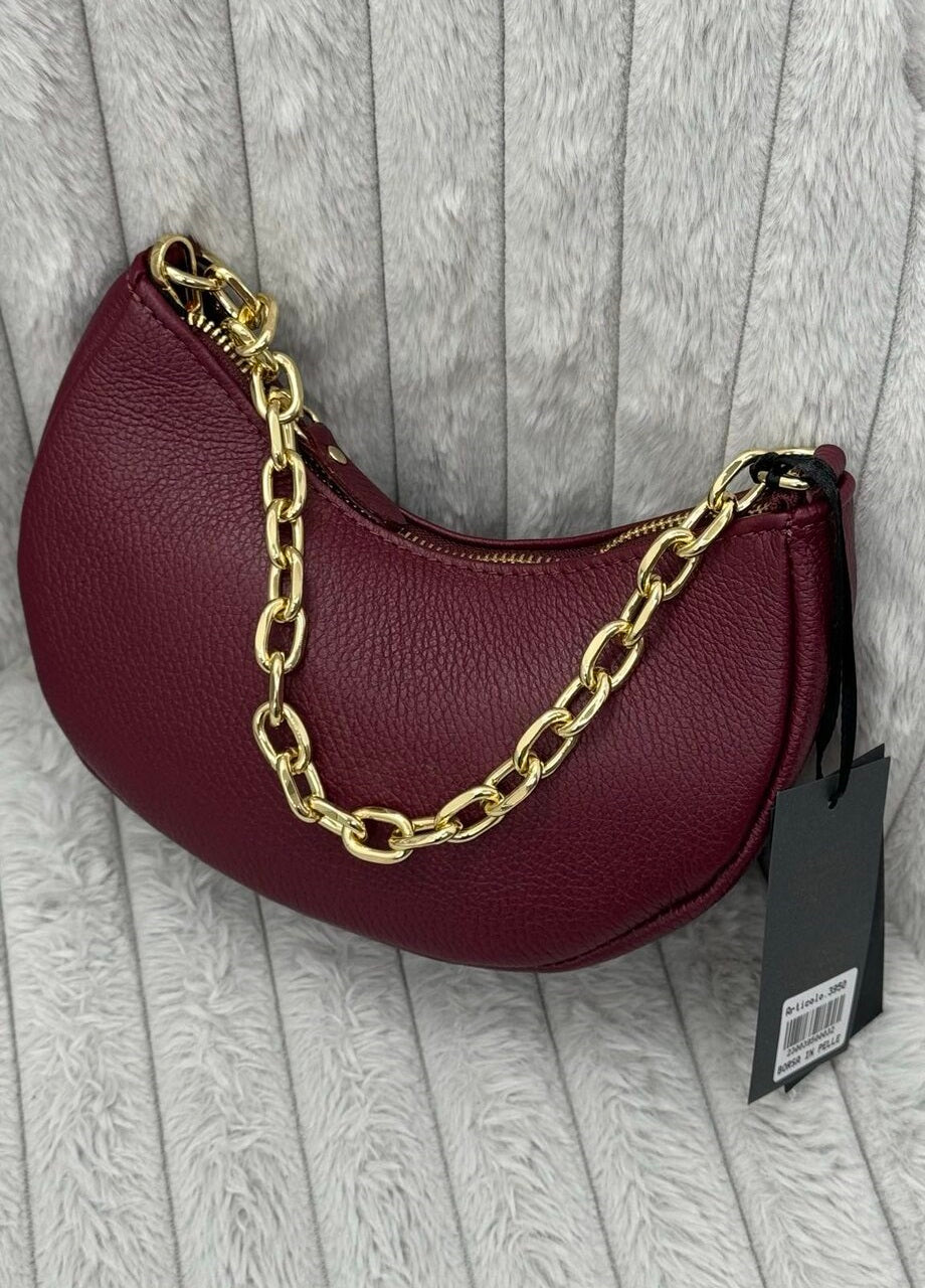 “Graceful Chain” - Genuine Leather Bag