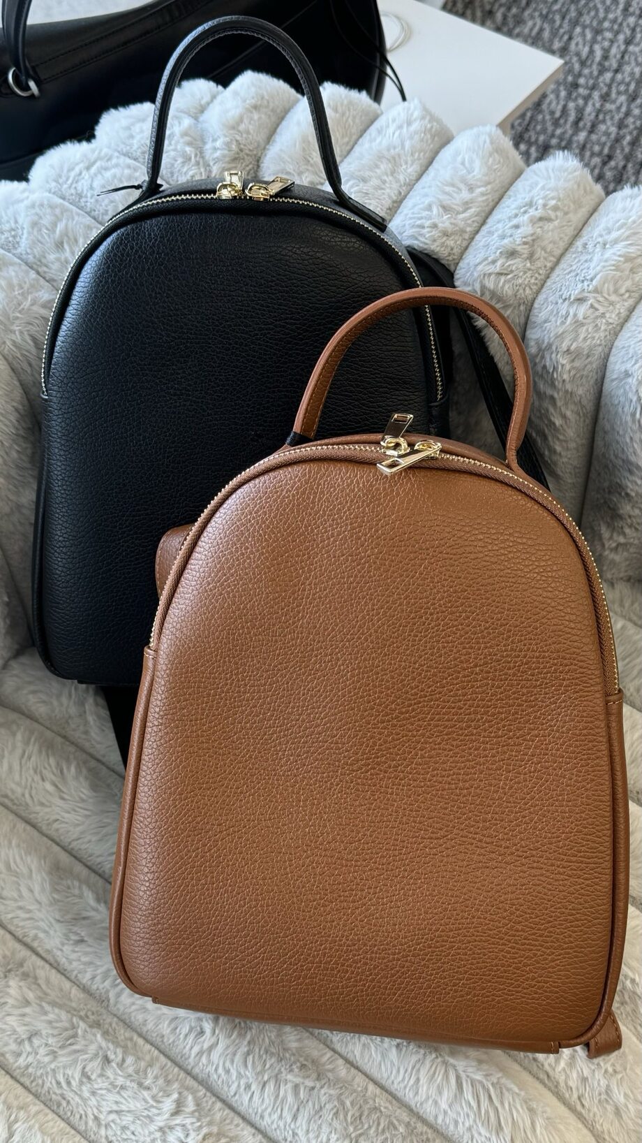 Italian Leather Mini Backpack 🇮🇹