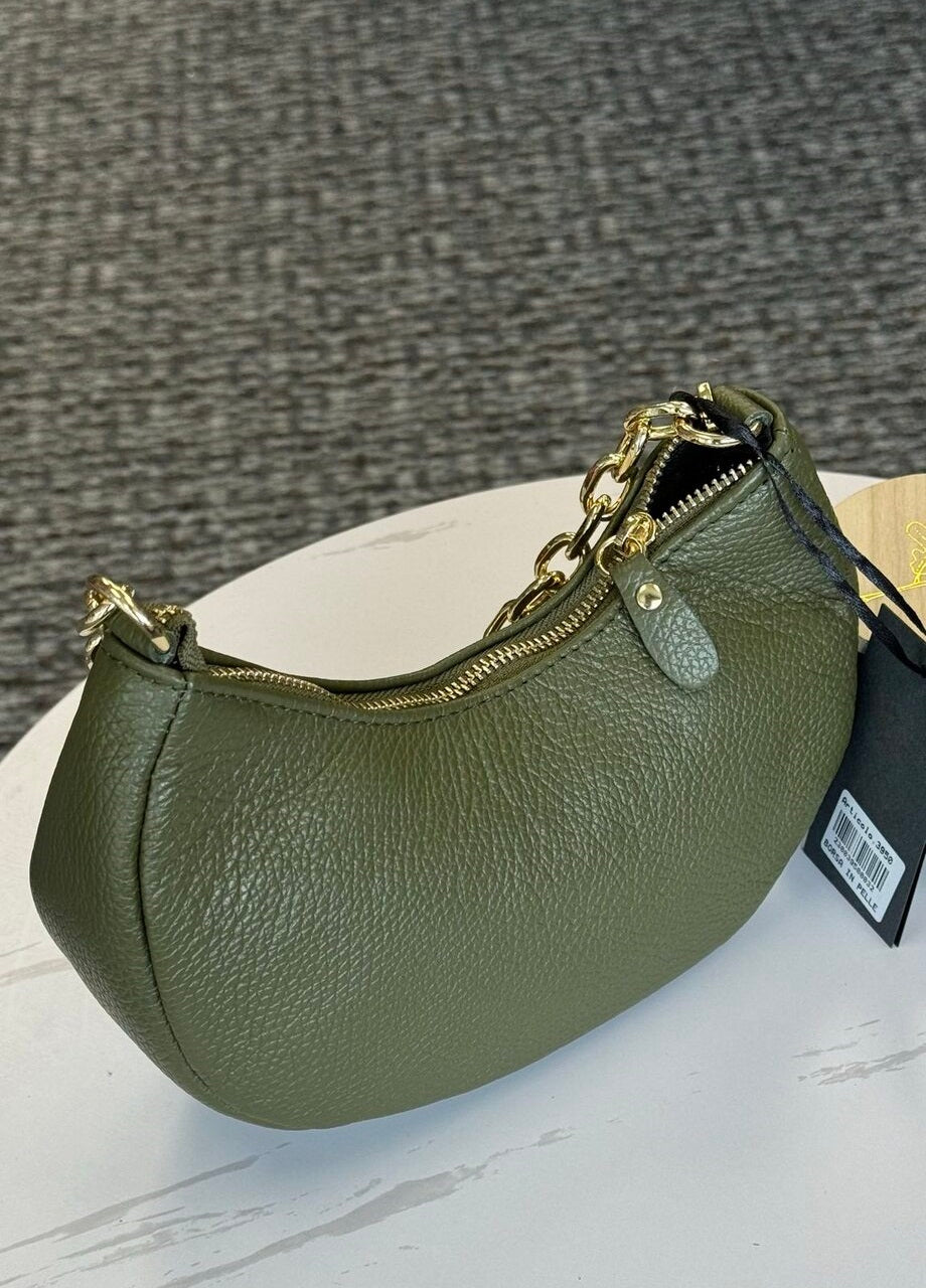 “Graceful Chain” - Genuine Leather Bag