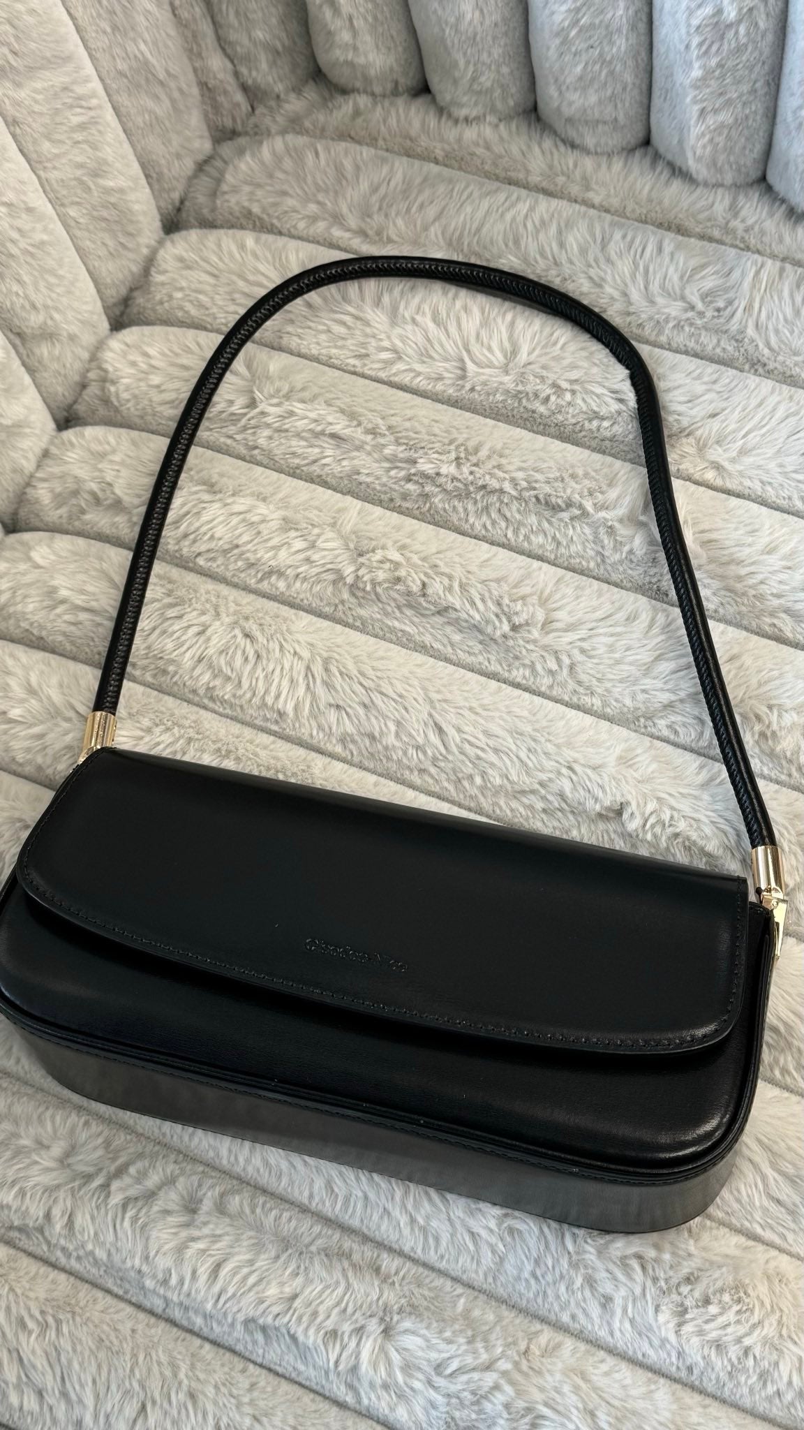 “Dual Charm” – Genuine Leather Bag with Two Straps