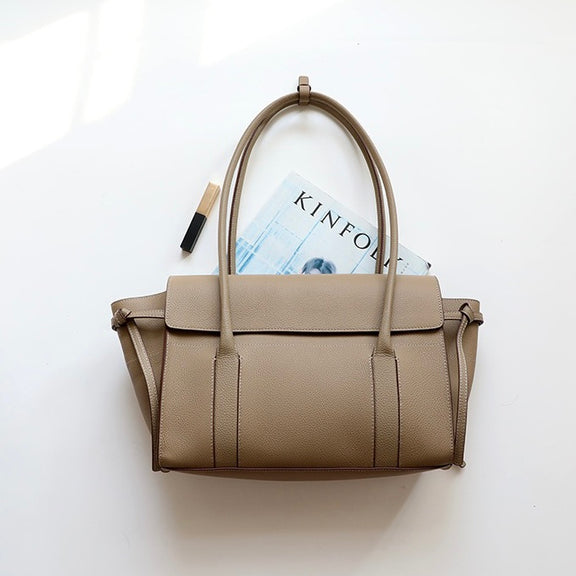 Elegance Luxe: Genuine Grained Leather Bag – The Epitome of Elegance and Comfort
