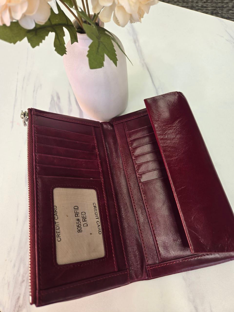 Slim Classic Genuine Leather Wallet